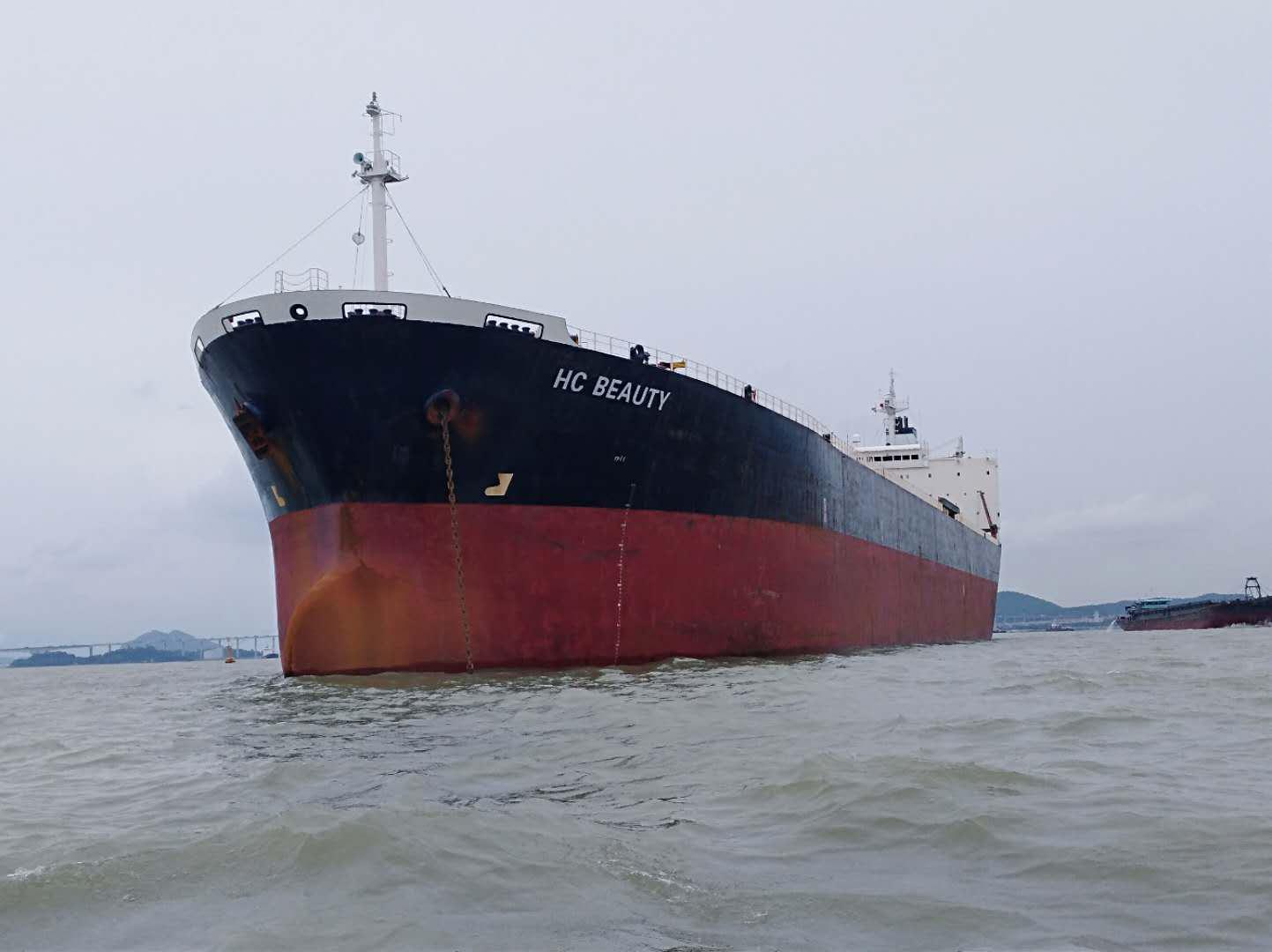 热烈祝贺“尊龙凯时美丽”轮顺利开航暨尊龙凯时船务运力规模突破百万载重吨